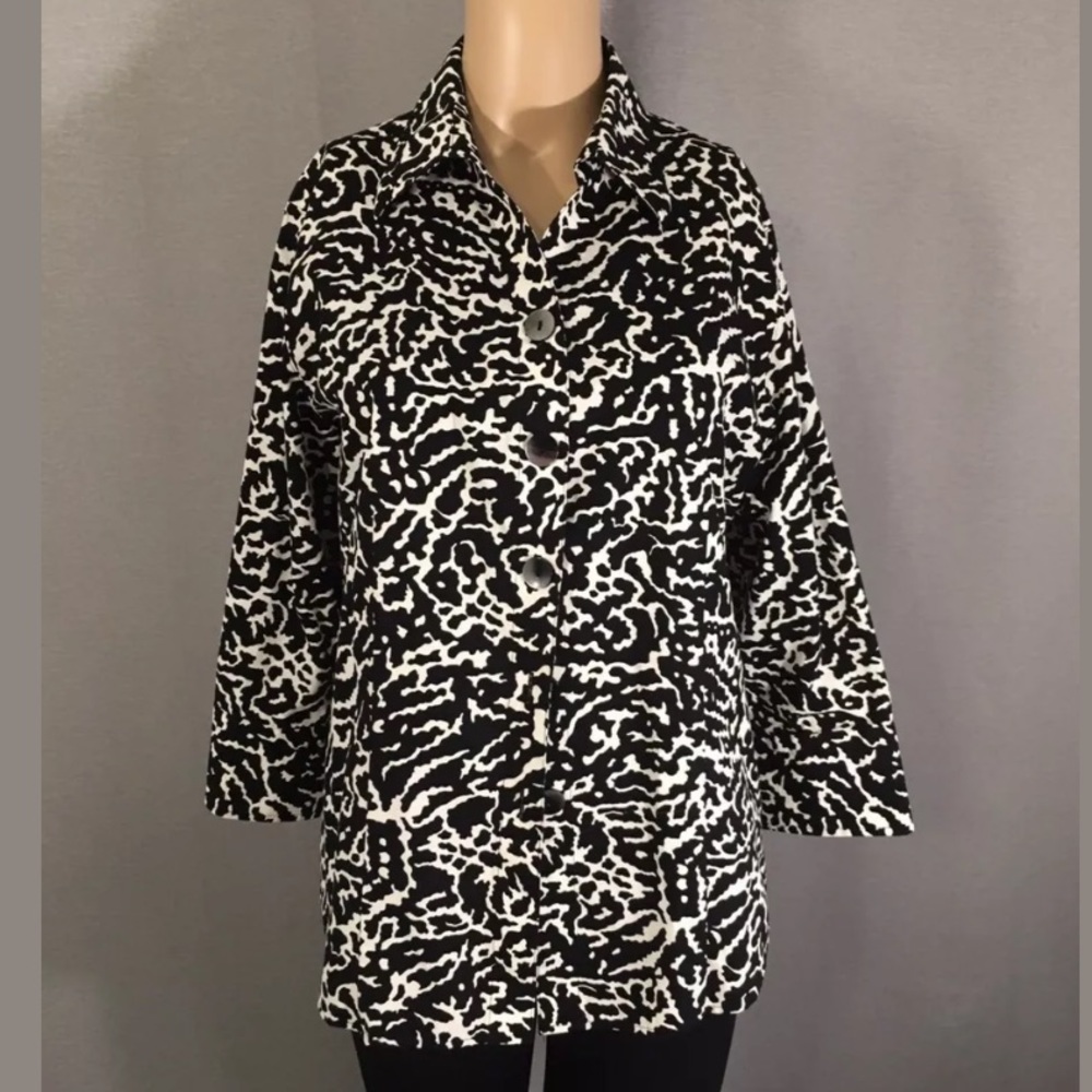 Westbound Button Down Blouse Size 14 - image 2